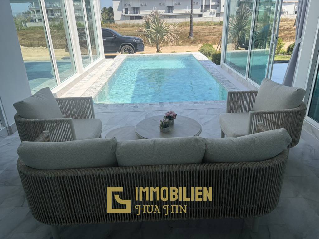 150 sqm modern pool villa in Cha Am Phetchaburi