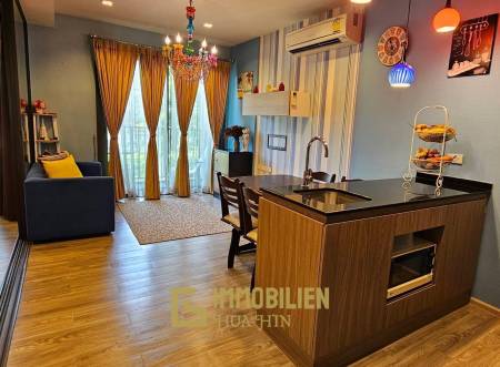 คอนโด เรน ชะอำ ชั้น 2 พร้อมเฟอร์ครบ ทำเลชะอำ-หัวหิน วิวสวน