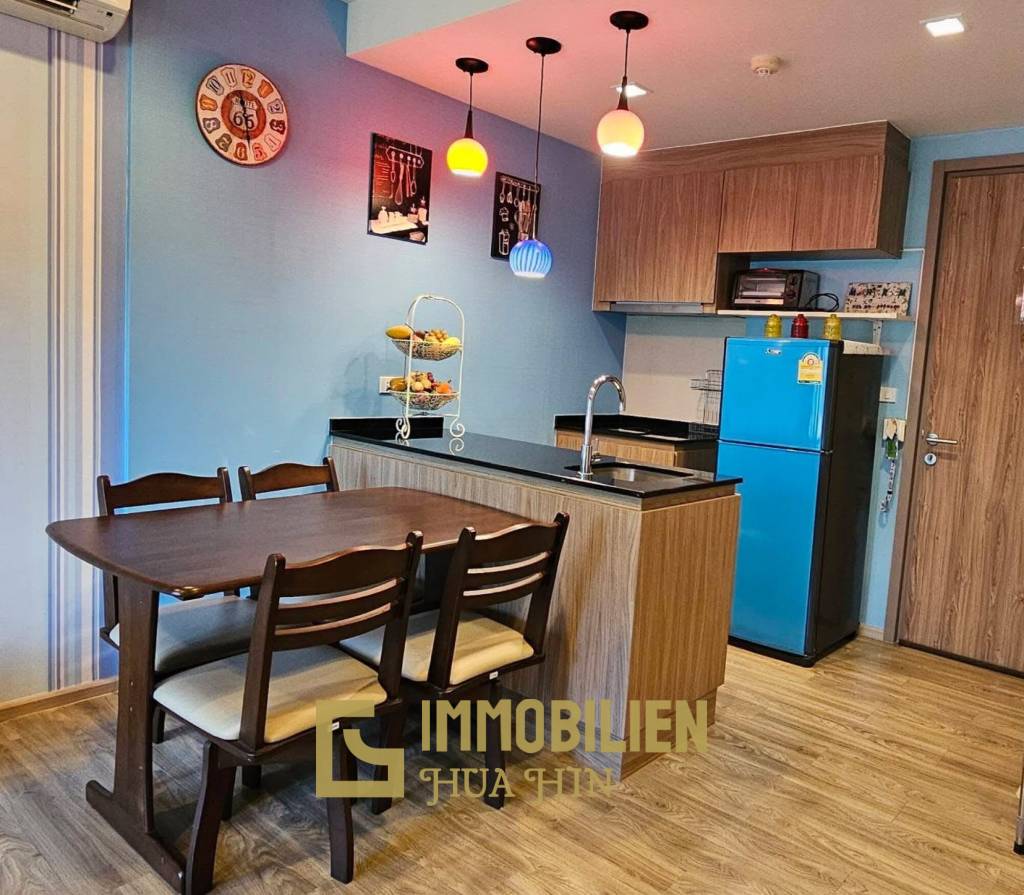 คอนโด เรน ชะอำ ชั้น 2 พร้อมเฟอร์ครบ ทำเลชะอำ-หัวหิน วิวสวน