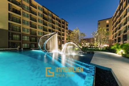 คอนโด เรน ชะอำ ชั้น 2 พร้อมเฟอร์ครบ ทำเลชะอำ-หัวหิน วิวสวน