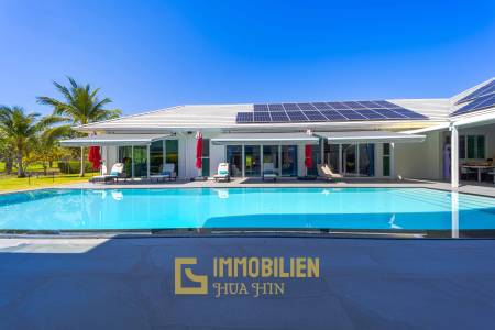 วิลล่าหรูสไตล์โมเดิร์น 7 ห้องนอน – สนามกอล์ฟ ปาล์ม ฮิลล์ ชะอำ (Palm Hills Golf Club)