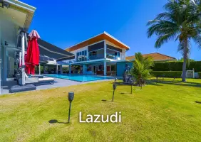วิลล่าหรูสไตล์โมเดิร์น 7 ห้องนอน – สนามกอล์ฟ ปาล์ม ฮิลล์ ชะอำ (Palm Hills Golf Club)