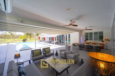 วิลล่าหรูสไตล์โมเดิร์น 7 ห้องนอน – สนามกอล์ฟ ปาล์ม ฮิลล์ ชะอำ (Palm Hills Golf Club)