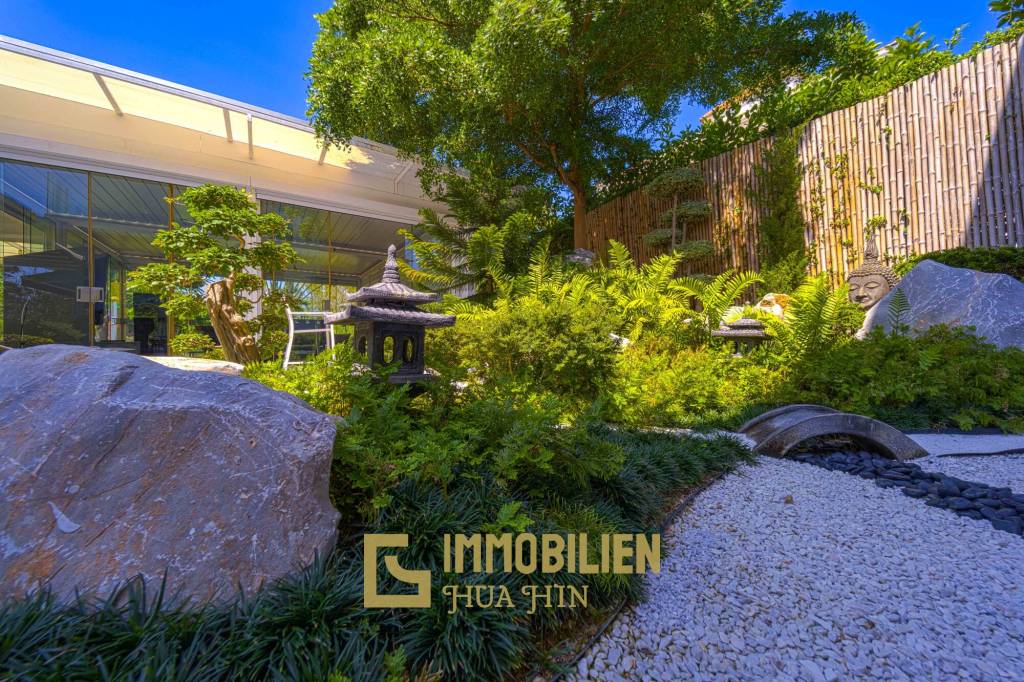 วิลล่าหรูสไตล์โมเดิร์น 7 ห้องนอน – สนามกอล์ฟ ปาล์ม ฮิลล์ ชะอำ (Palm Hills Golf Club)