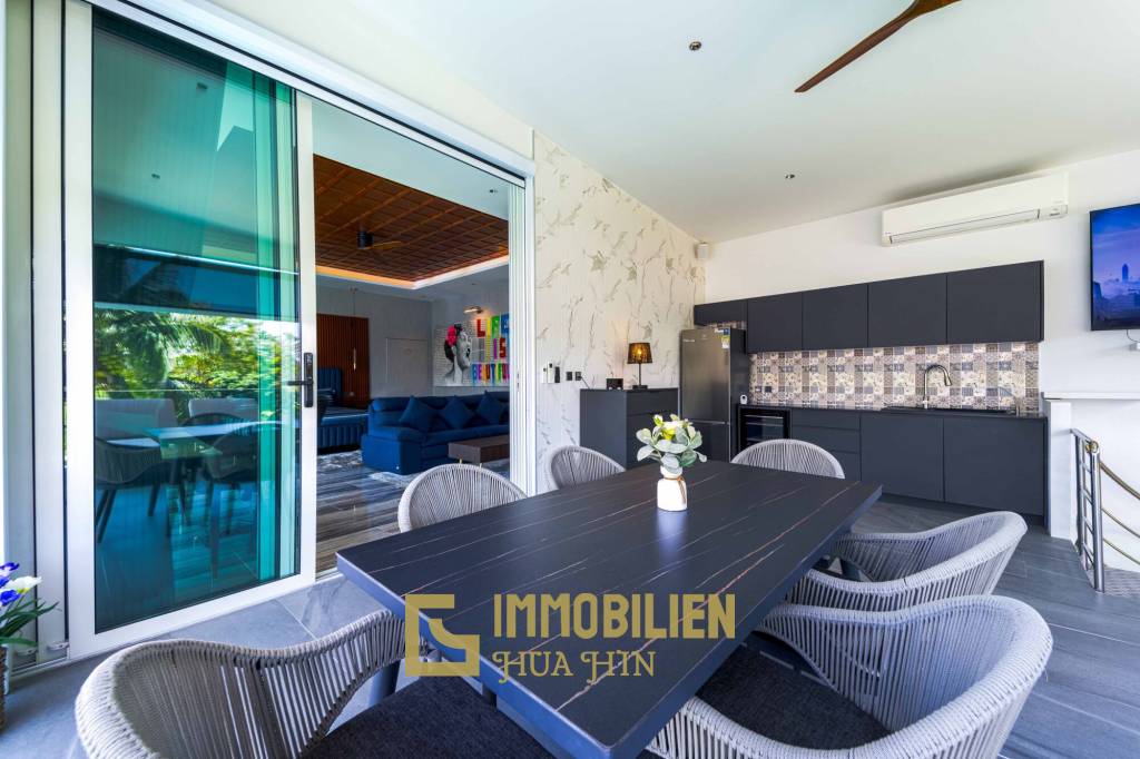 วิลล่าหรูสไตล์โมเดิร์น 7 ห้องนอน – สนามกอล์ฟ ปาล์ม ฮิลล์ ชะอำ (Palm Hills Golf Club)