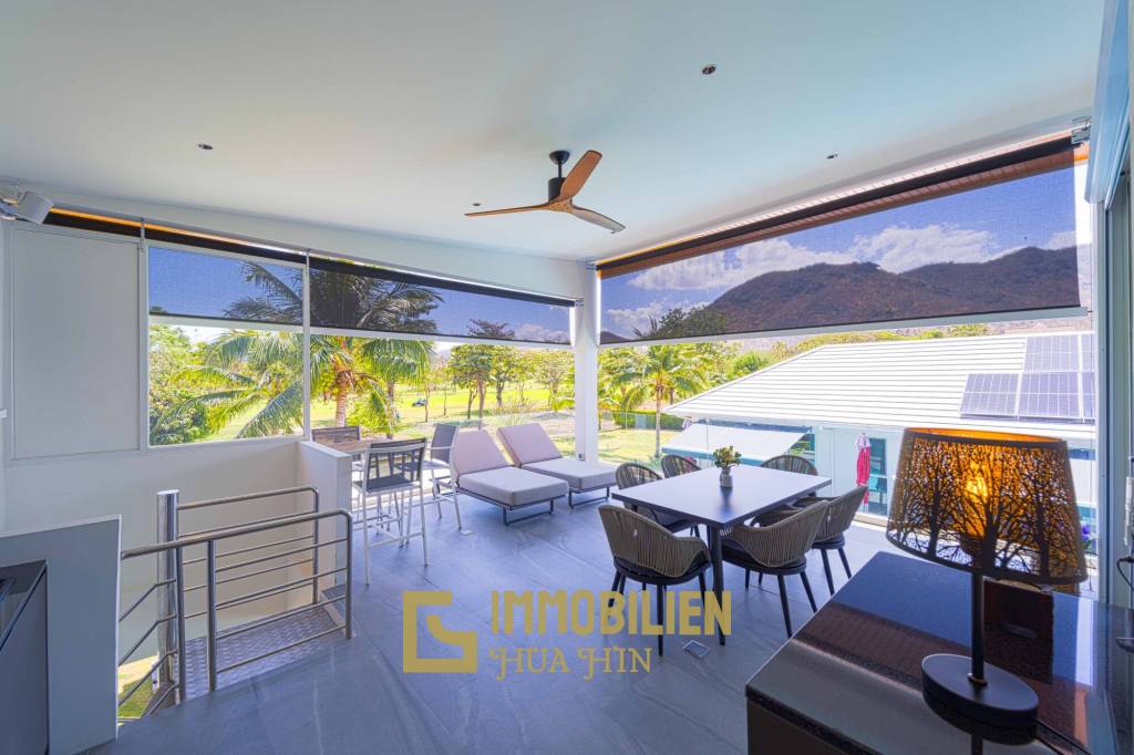 วิลล่าหรูสไตล์โมเดิร์น 7 ห้องนอน – สนามกอล์ฟ ปาล์ม ฮิลล์ ชะอำ (Palm Hills Golf Club)