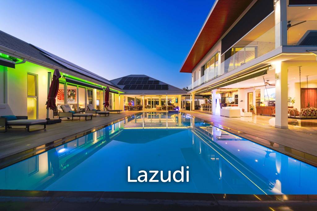 Ultra-Modern 7-Bedroom Sanctuary in Palm Hills Golf Club