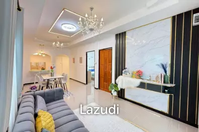 3 Bedroom 2 Bathroom 85 SQ.M. Pattaya Ruangrueng Village
