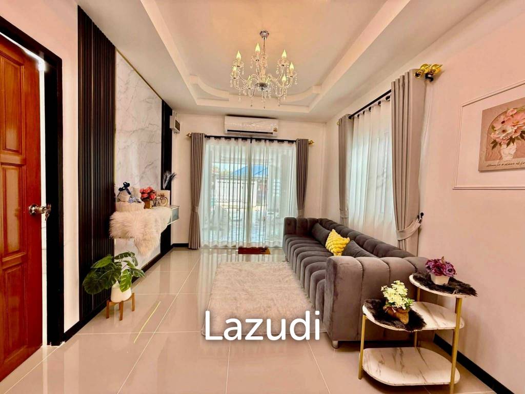 3 Bedroom 2 Bathroom 85 SQ.M. Pattaya Ruangrueng Village