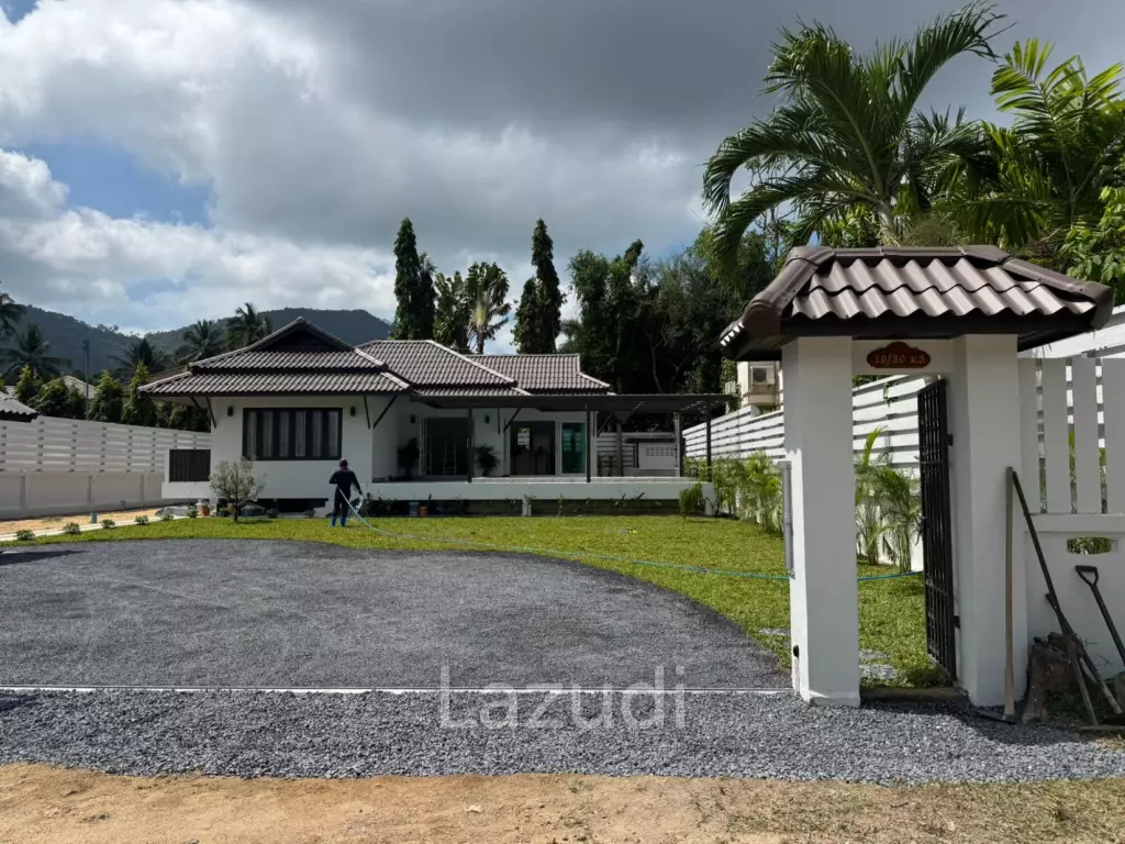 2-Bedroom Pool Villa on Spacious Land in Mae Nam Area