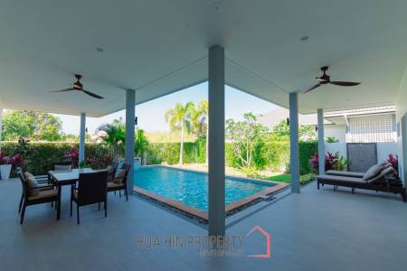 240 sqm modern pool villa in Thap Tai Hua Hin