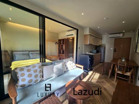 Кондоминиум 37 кв.м. Студия 1 Ванна