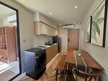 Кондоминиум 37 кв.м. Студия 1 Ванна