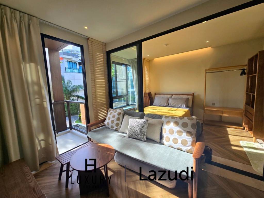 Кондоминиум 37 кв.м. Студия 1 Ванна