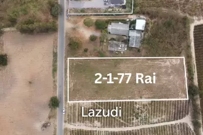 ขายที่ดินเปล่า 2-1-77 ไร่ วิวภูเขา ทำเลชนบทเงียบสงบ หนองพลับ หัวหิน