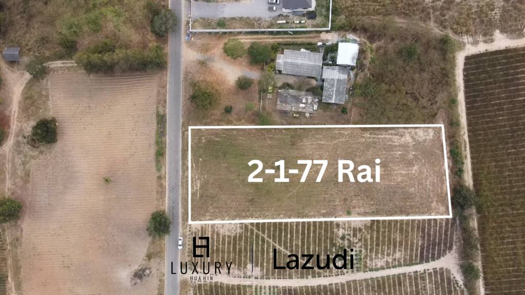 2-1-77 Rai Mountain View Land in Nong Phlap Hua Hin