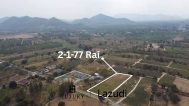 2-1-77 Rai Mountain View Land in Nong Phlap Hua Hin