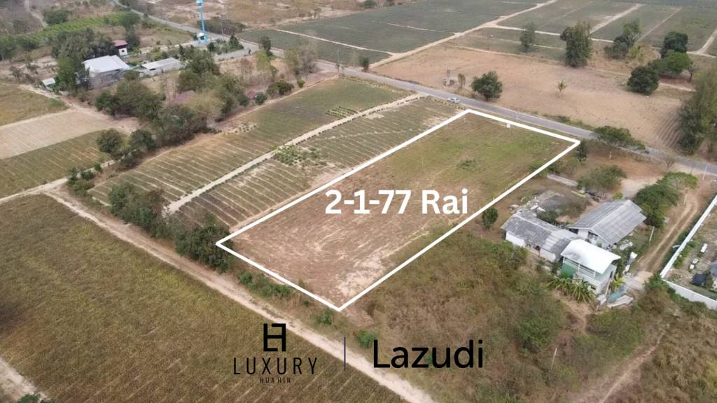 2-1-77 Rai Mountain View Land in Nong Phlap Hua Hin