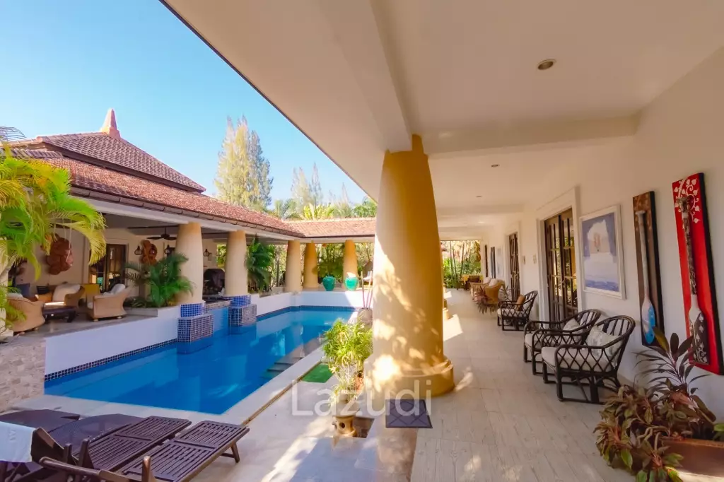 LUXURY TROPPICAL POOL VILLA IN HUA HIN SOI 116