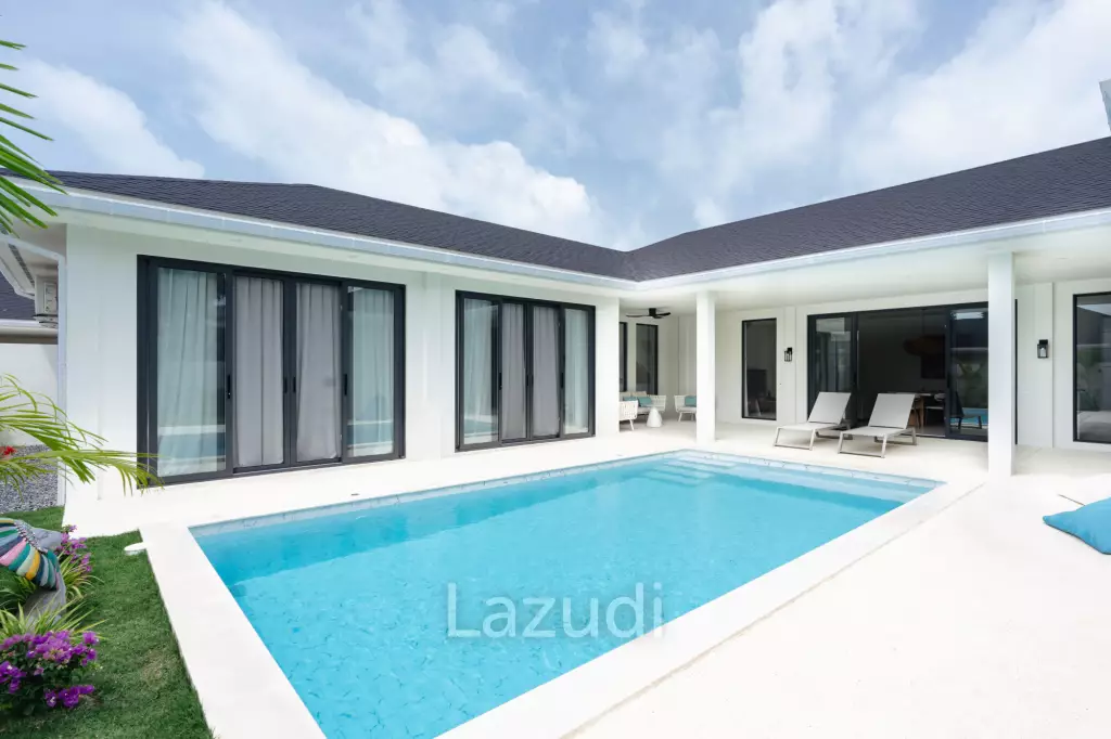 Modern 3-Bedroom Pool Villa in Plai Laem - 300 meters from The Beach