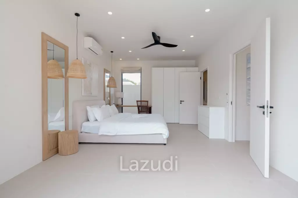 Modern 3-Bedroom Pool Villa in Plai Laem - 300 meters from The Beach