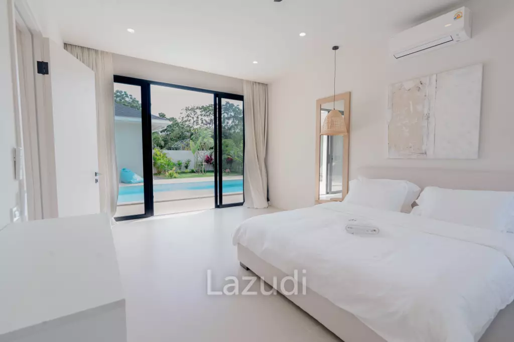 Modern 3-Bedroom Pool Villa in Plai Laem - 300 meters from The Beach