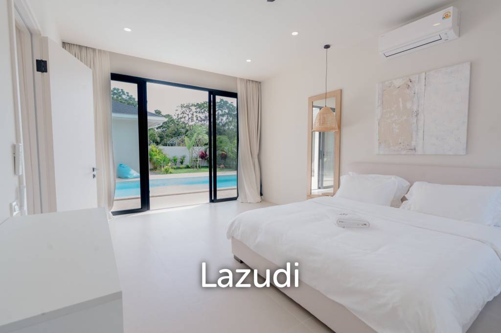 Modern 3-Bedroom Pool Villa in Plai Laem - 300 meters from The Beach