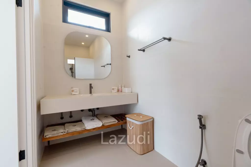 Modern 3-Bedroom Pool Villa in Plai Laem - 300 meters from The Beach