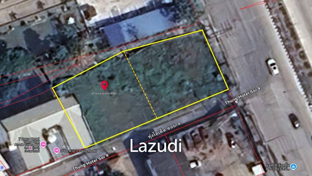 484 SQ.M. Land Close to Chiang Mai-Lampang Superhighway.