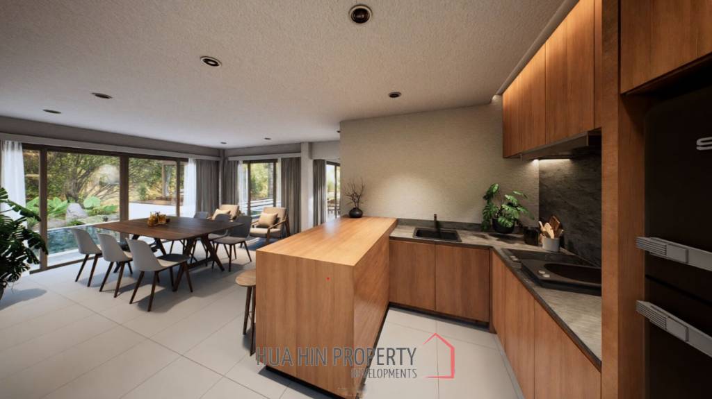 117 sqm Sulcata Villa 2-Bed Pool Villa in Nong Kae Hua Hin