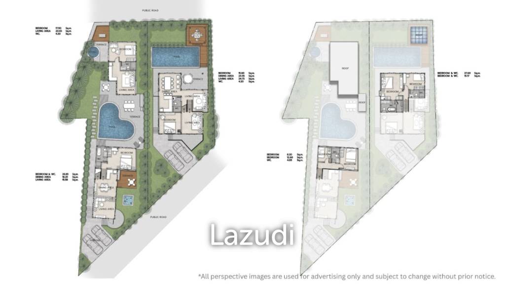 117 sqm Sulcata Villa 2-Bed Pool Villa in Nong Kae Hua Hin