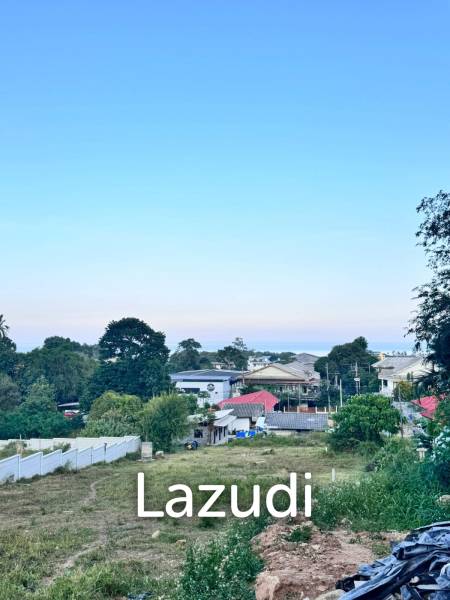 Prime Sea View Land for Sale in Chaweng - Few minutes to PBISS and Beach