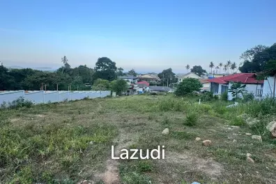 Prime Sea View Land for Sale in Chaweng - Few minutes to PBISS and Beach