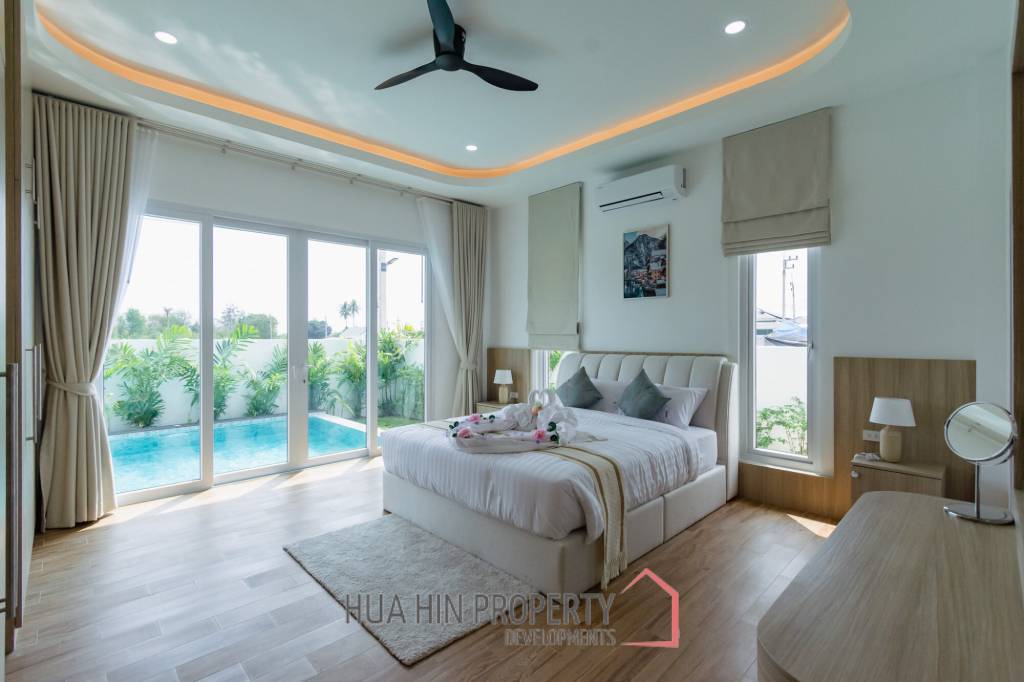 240 sqm New modern pool villa in Hin Lek Fai Hua Hin