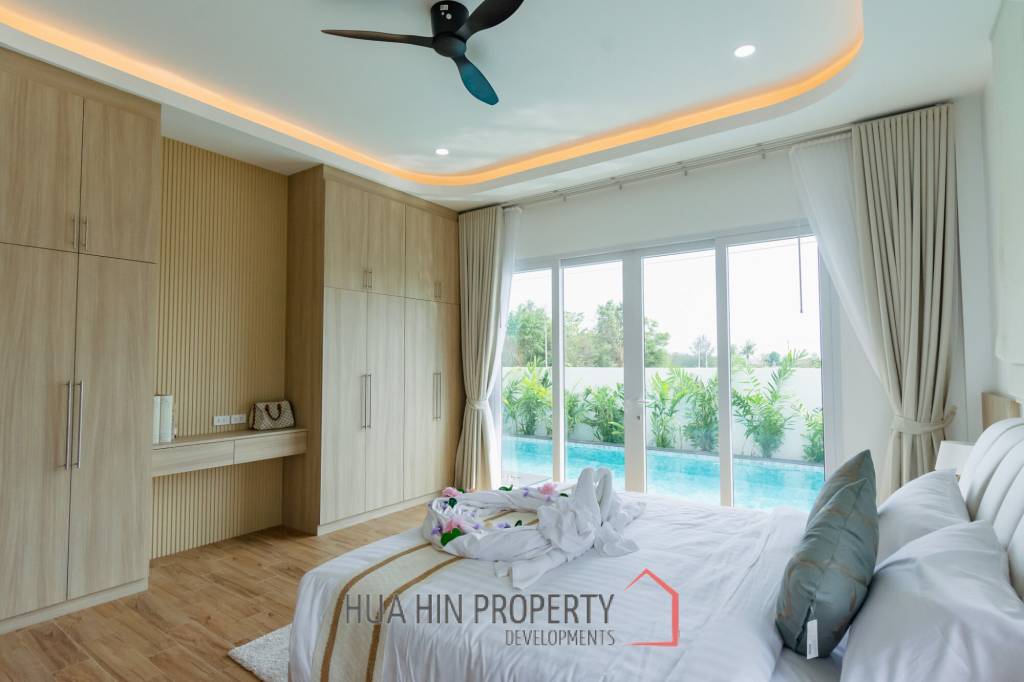 240 sqm New modern pool villa in Hin Lek Fai Hua Hin