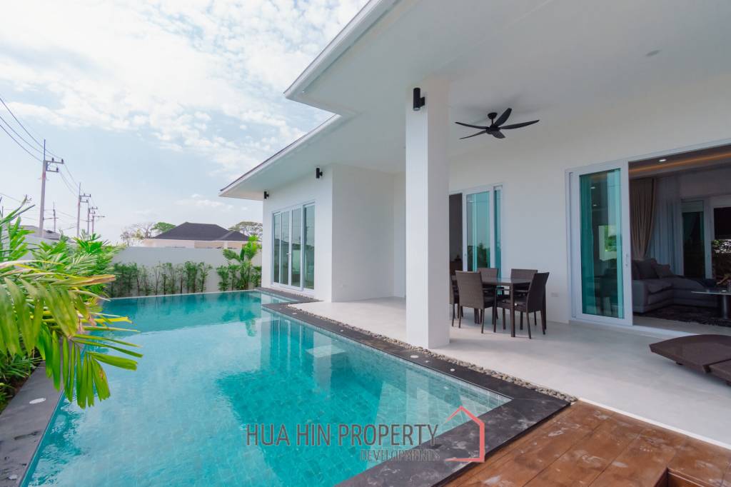 240 sqm New modern pool villa in Hin Lek Fai Hua Hin