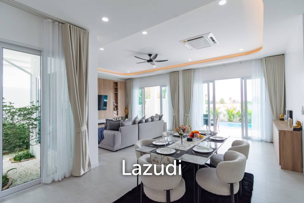 240 sqm New modern pool villa in Hin Lek Fai Hua Hin