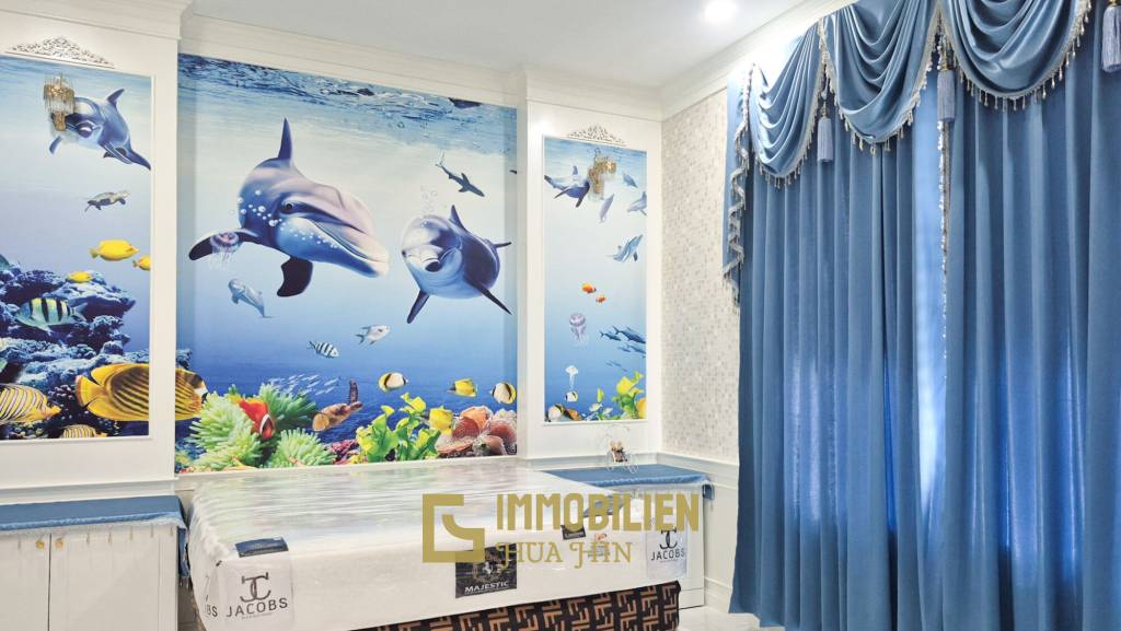 4 Bedroom Detached Home on 4-2-74 Rai  in Hua Hin