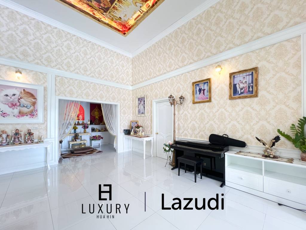 4 Bedroom Detached Home on 4-2-74 Rai  in Hua Hin