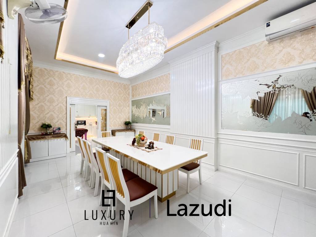 4 Bedroom Detached Home on 4-2-74 Rai  in Hua Hin