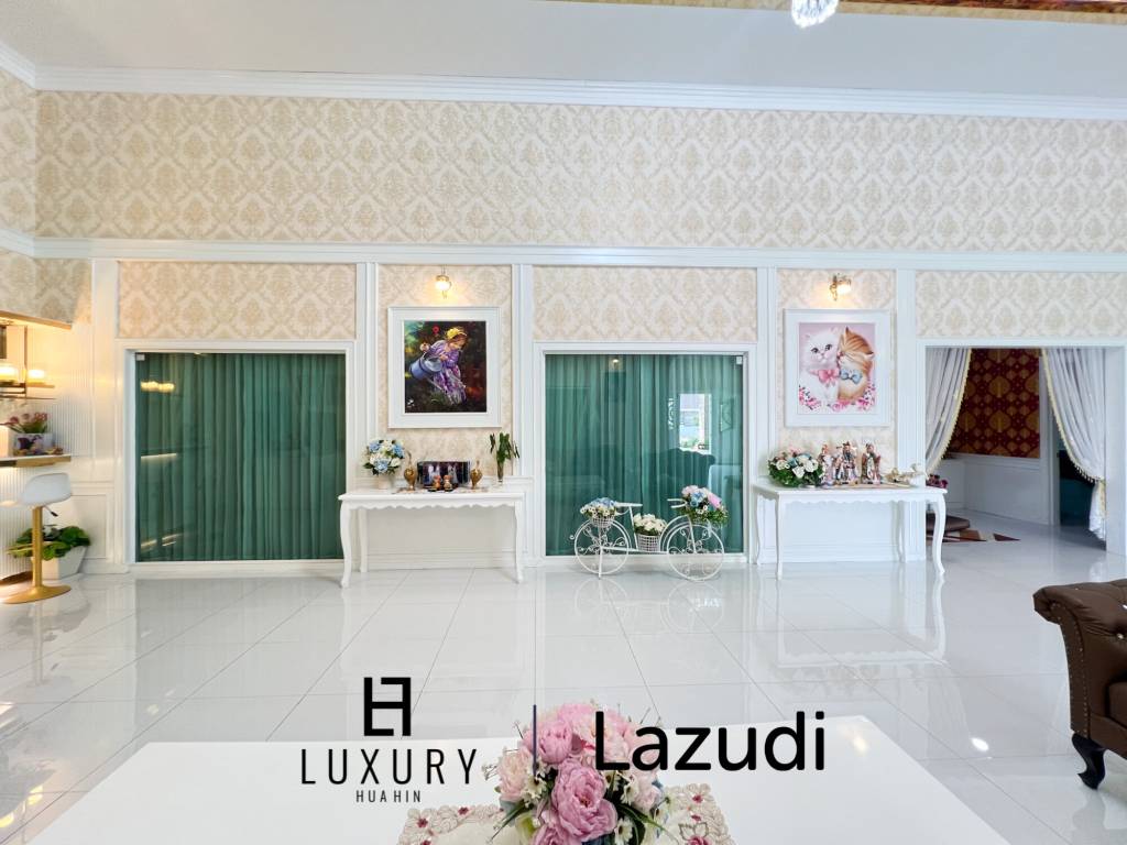 4 Bedroom Detached Home on 4-2-74 Rai  in Hua Hin