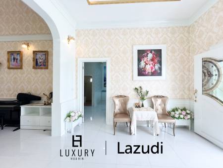 4 Bedroom Detached Home on 4-2-74 Rai  in Hua Hin