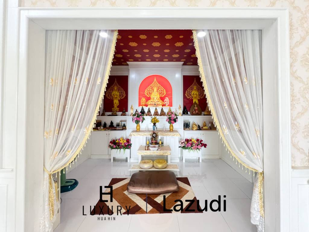 4 Bedroom Detached Home on 4-2-74 Rai  in Hua Hin