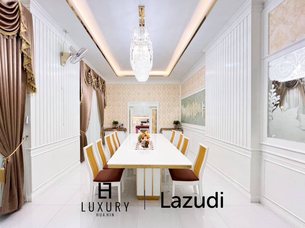 4 Bedroom Detached Home on 4-2-74 Rai  in Hua Hin