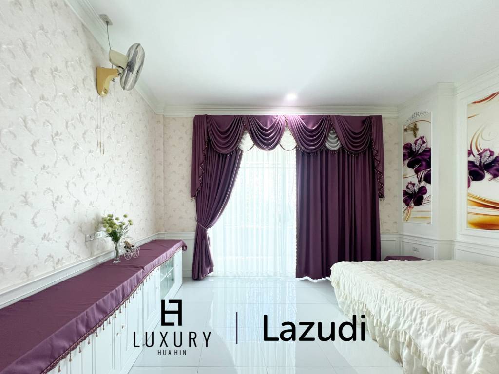 4 Bedroom Detached Home on 4-2-74 Rai  in Hua Hin