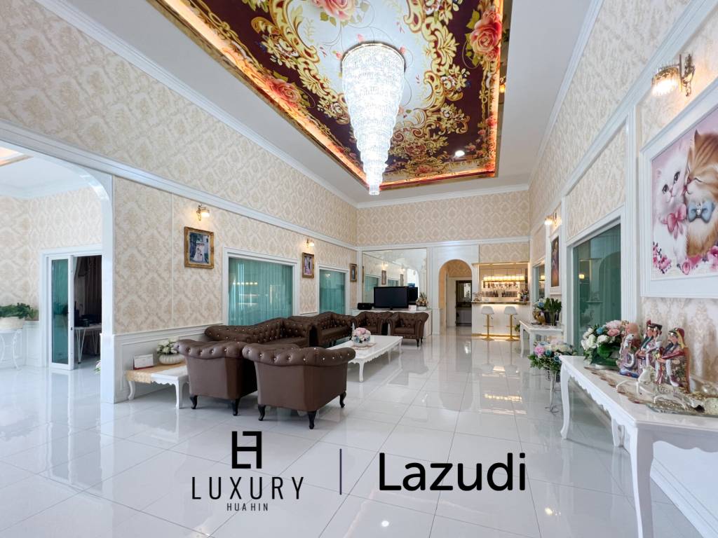 4 Bedroom Detached Home on 4-2-74 Rai  in Hua Hin