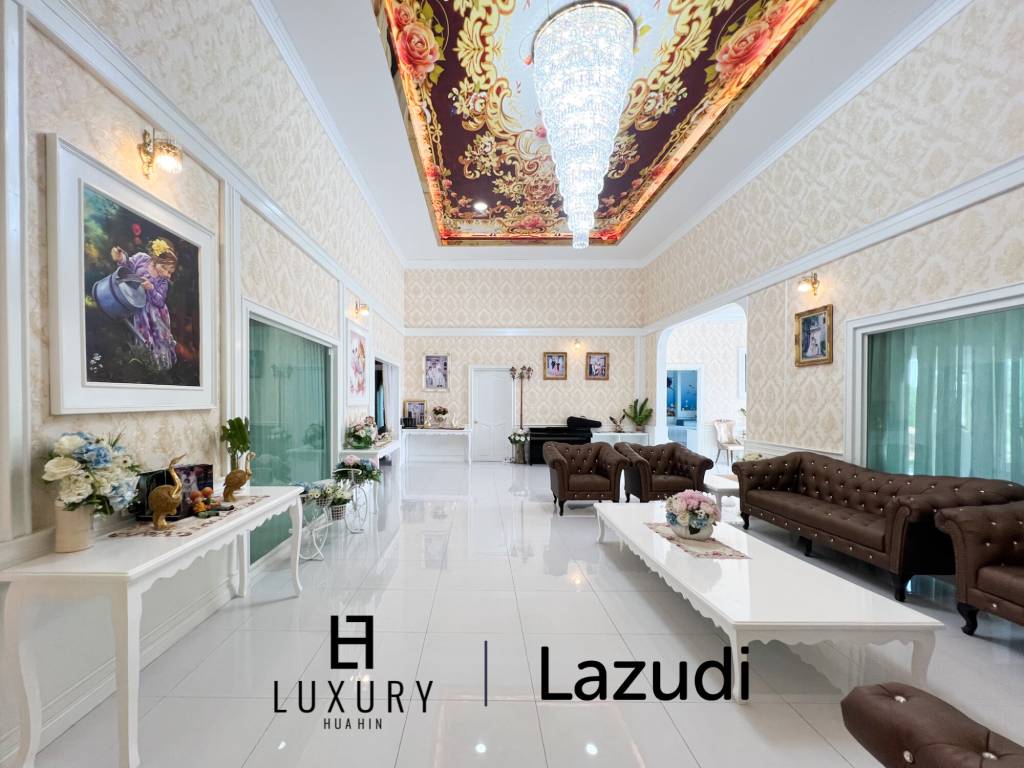 4 Bedroom Detached Home on 4-2-74 Rai  in Hua Hin