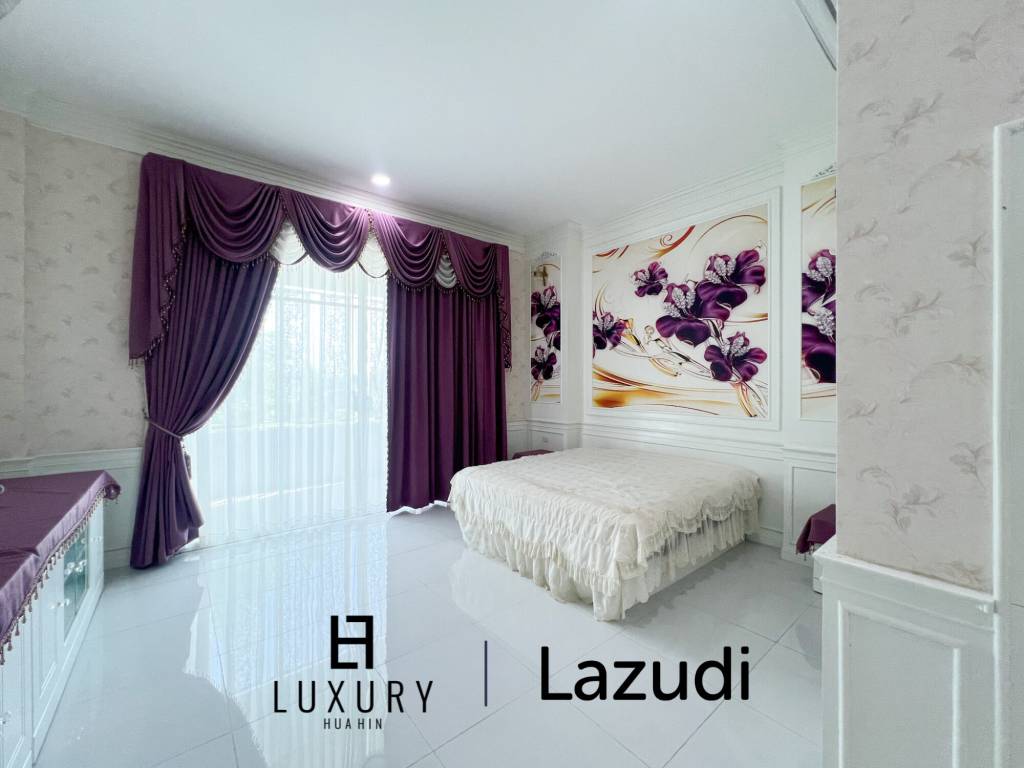 4 Bedroom Detached Home on 4-2-74 Rai  in Hua Hin