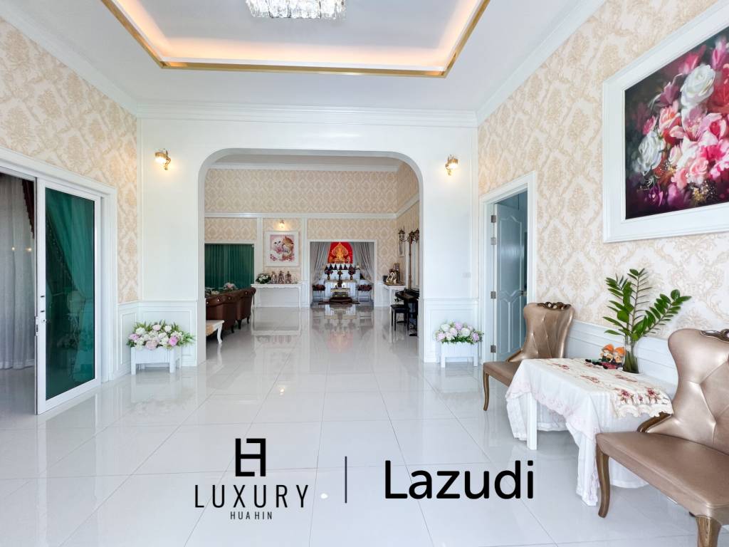 4 Bedroom Detached Home on 4-2-74 Rai  in Hua Hin