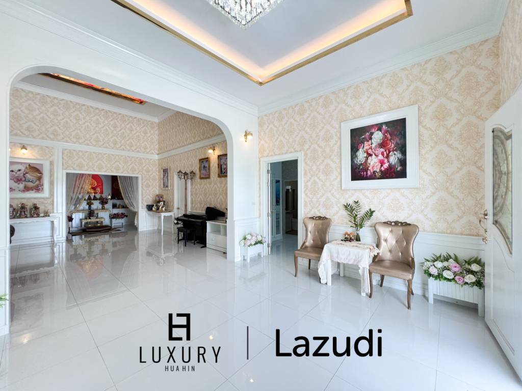 4 Bedroom Detached Home on 4-2-74 Rai  in Hua Hin